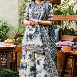 KARANDI MOST HIT ARTICLES 3 Pcs Unstitched Digital Print Suit