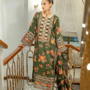 KARANDI MOST HIT ARTICLES 3 Pcs Unstitched Digital Print Suit
