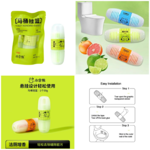 Smart Toilet Hanging Cleaner