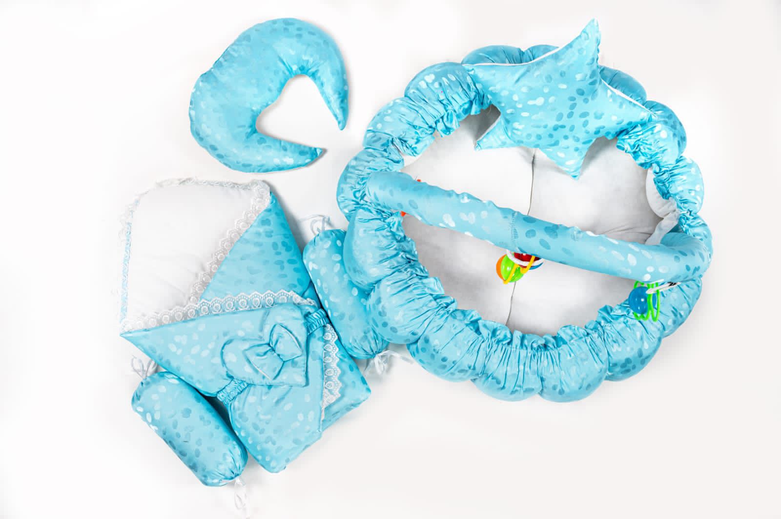 Snuggle Bed with Carry Nest – Cozy Round Baby Bed for Peaceful Sleep