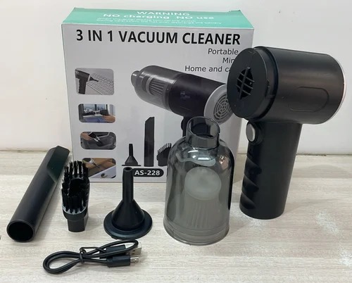 3-in-1 Mini Cordless Vacuum Cleaner – Powerful Duster, Blower & Air Pump - Image 4