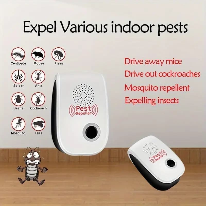 2026 Ultrasonic Pest Repeller Plug-In – 10 Pack Indoor Electronic Pest Control - Image 2