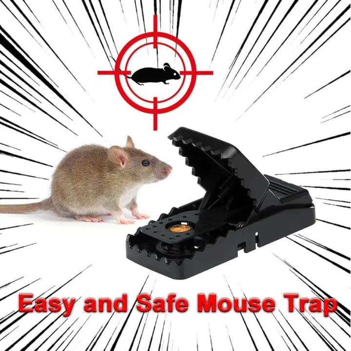 Feeke Safe and Efficient Indoor Mouse Traps – Quick Catch Mousetraps for Home