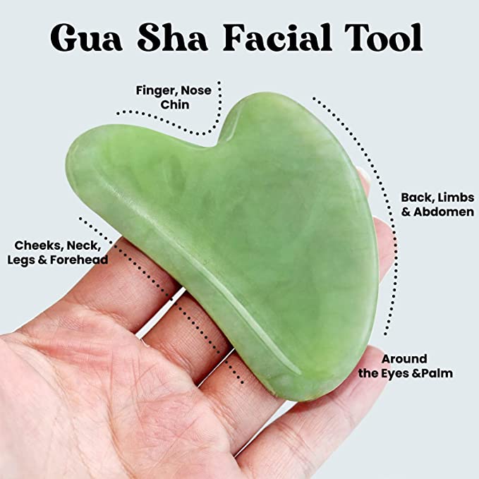 Original Jade Roller & Gua Sha Set – Face, Eye & Neck Massager for Anti-Aging & Skin Care - Image 9