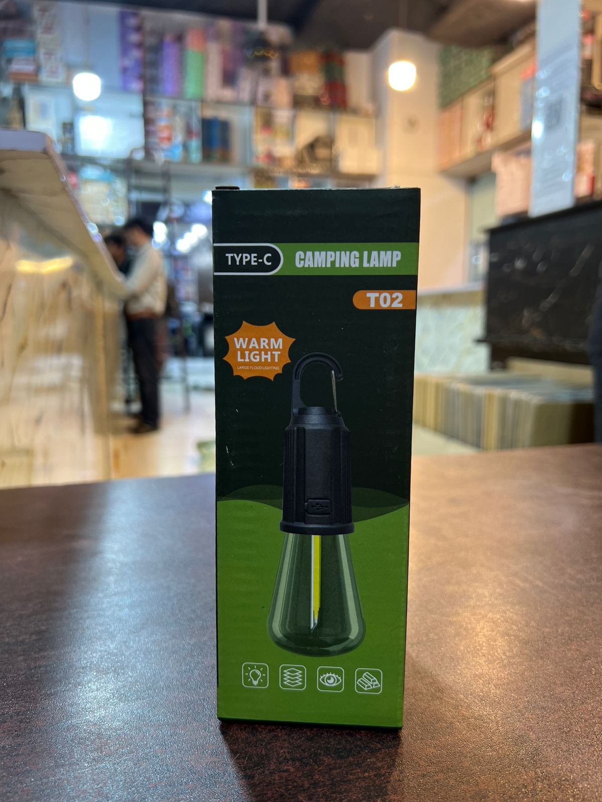 T02 Retro Hanging LED Camping Bulb – Type-C Rechargeable Waterproof Outdoor Tent Light - Image 6