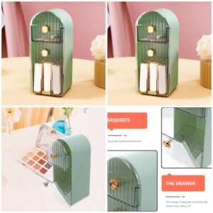 Simple Dust-Proof Lipstick Storage Box – Large Capacity ABS Cosmetics Organizer with Lid