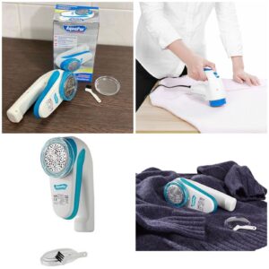 Aquapur Lint Remover with Handle – Quick & Easy Fabric Cleaner for Clothes, Sweaters & Upholstery