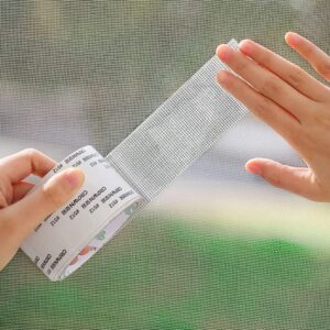 Window Screen Repair Tape – Self-Adhesive Anti-Insect Mesh Patch