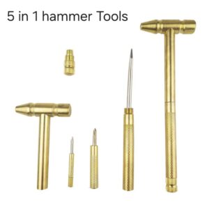 5-in-1 Mini Hammer & Screwdriver Hand Tools Set – Compact, Strong, and Versatile