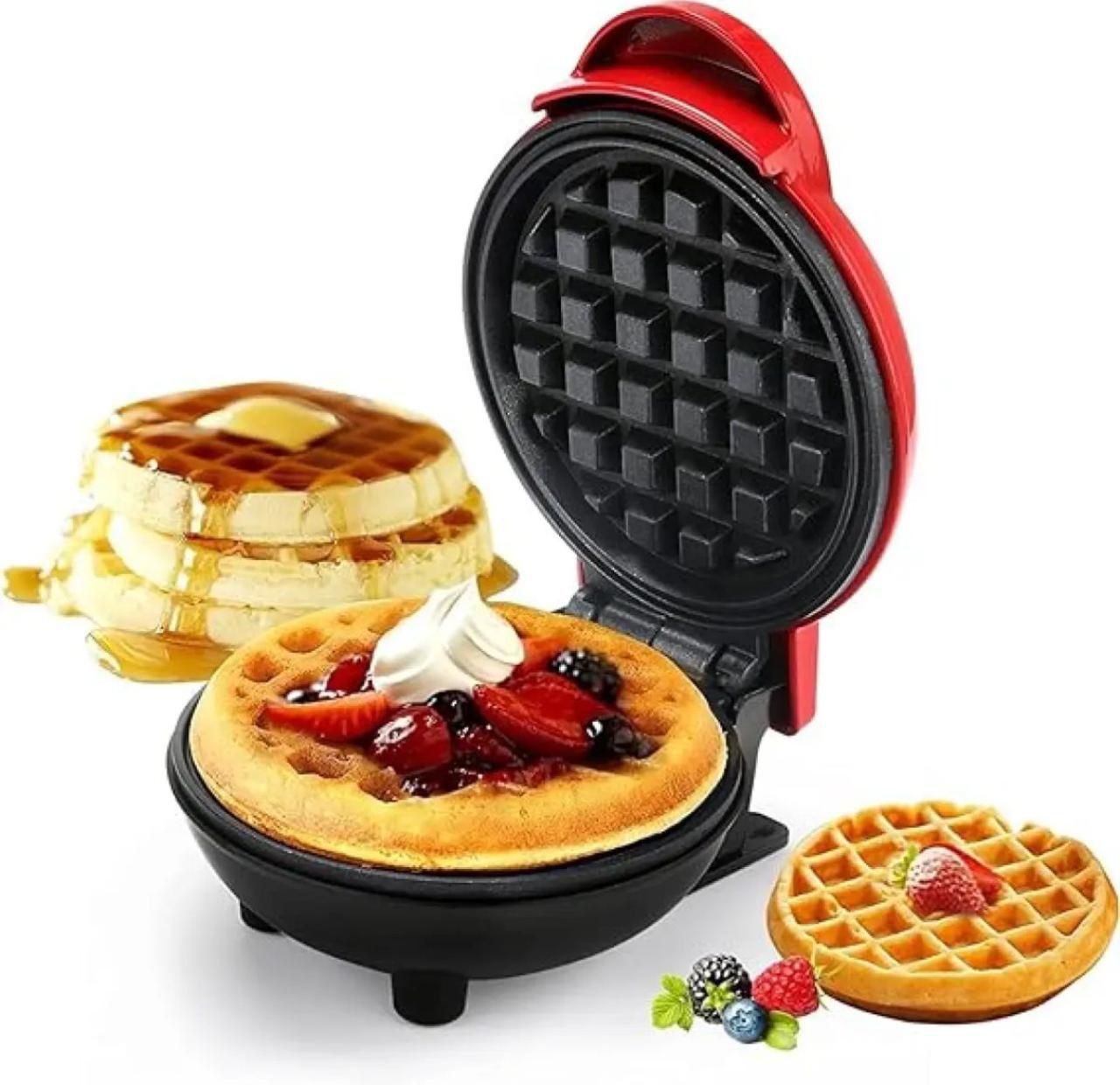 Mini Waffle and Cone Maker – Electric Non-Stick Breakfast Machine - Image 7