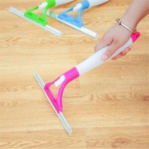 2-in-1 Window Cleaning Spray Wiper – Built-In Spray Bottle Glass Cleaner