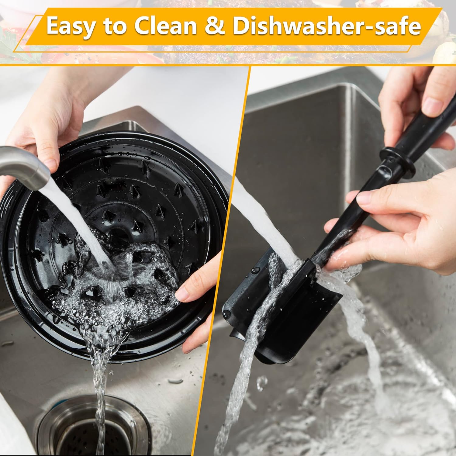 Premium Chicken Shredder Tool – Quick Twist Meat Shredder Bowl - Image 2