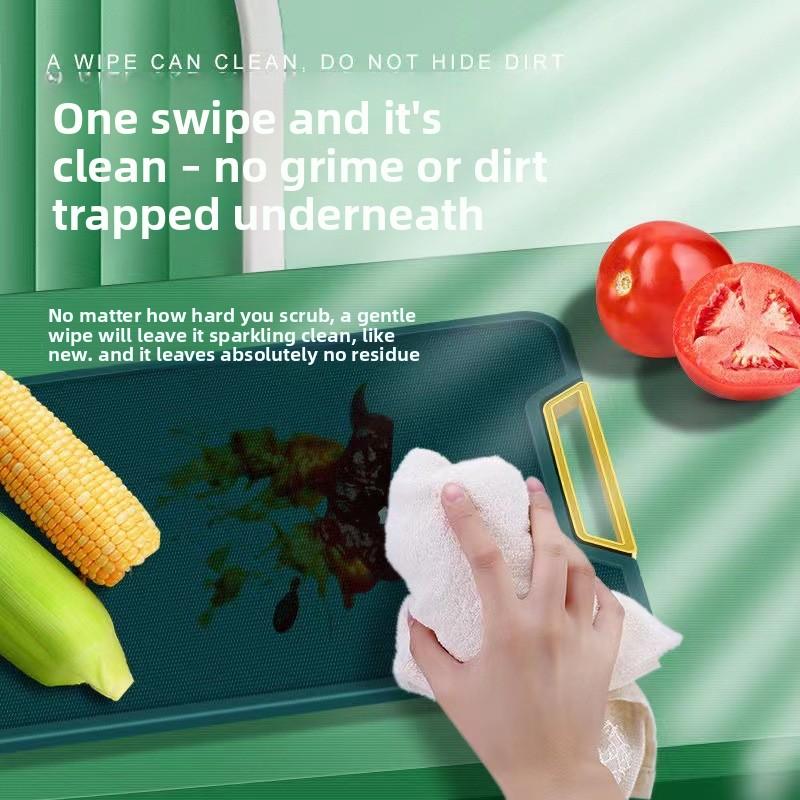 Durable Plastic Cutting Board – Modern Minimalist Kitchen Chopping Board (38×28cm) - Image 2