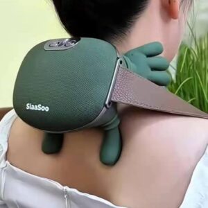 Neck & Shoulder Pro Electric Hand Massager with Heat – Deep Tissue Shiatsu Cervical & Back Relaxer (1Pc)