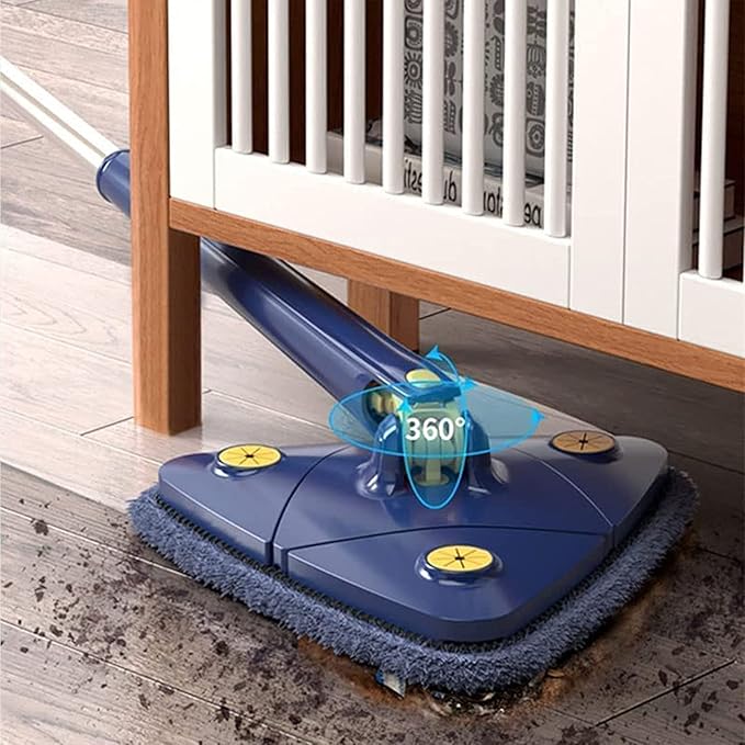 360° Rotatable Adjustable Triangle Cleaning Mop - Image 2