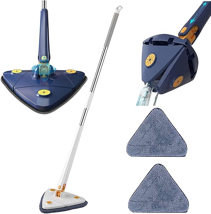 360° Rotatable Adjustable Triangle Cleaning Mop