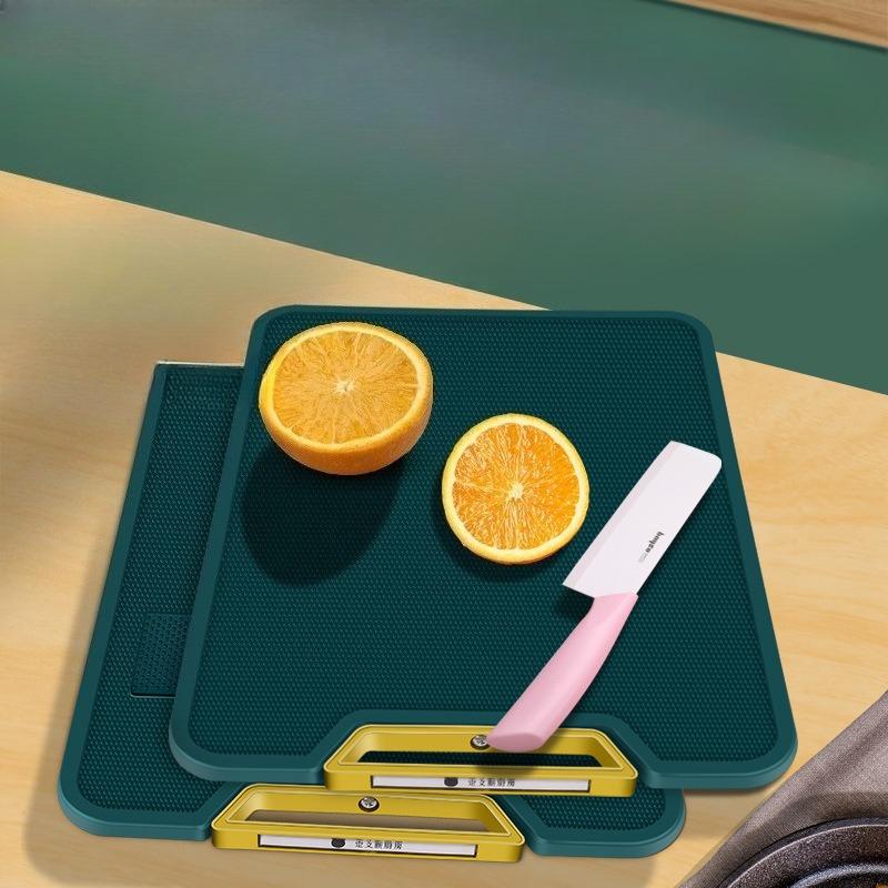 Durable Plastic Cutting Board – Modern Minimalist Kitchen Chopping Board (38×28cm) - Image 5