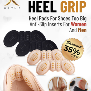 Anti-Slip Heel Grips Pads for Loose Shoes (Men & Women)