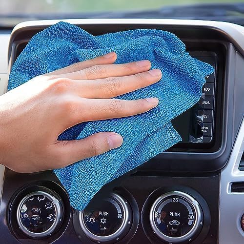 20PCS Premium Microfiber Cleaning Towel Box – Ultra Absorbent, Reusable Kitchen and Multi-Surface Cloth Rags - Image 5