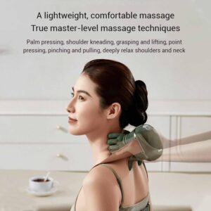 Heated Deep Tissue Shoulder & Neck Massager – 3 Intensity Levels