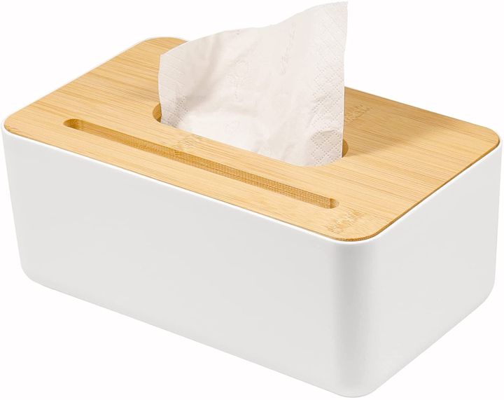 Wooden Bamboo Tissue Box Cover – Stylish & Functional Tissue Holder 4 Smart Home, Kitchen & Everyday Gadgets | XTylr Wooden Bamboo Tissue Box Cover – Stylish & Functional Tissue Holder - Image 4