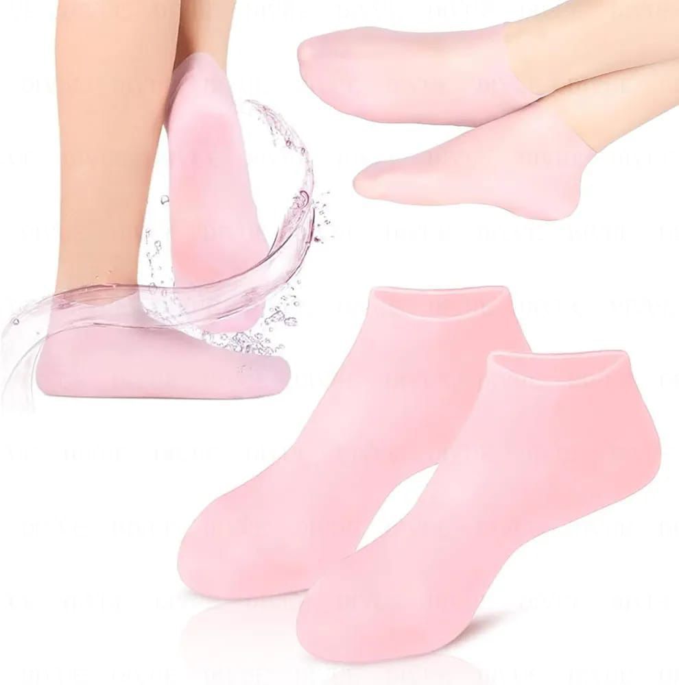 Silicone Moisturizing Gel Socks – Soft, Nourishing & Foot Care Solution 3 Smart Home, Kitchen & Everyday Gadgets | XTylr Silicone Moisturizing Gel Socks – Soft, Nourishing & Foot Care Solution - Image 3