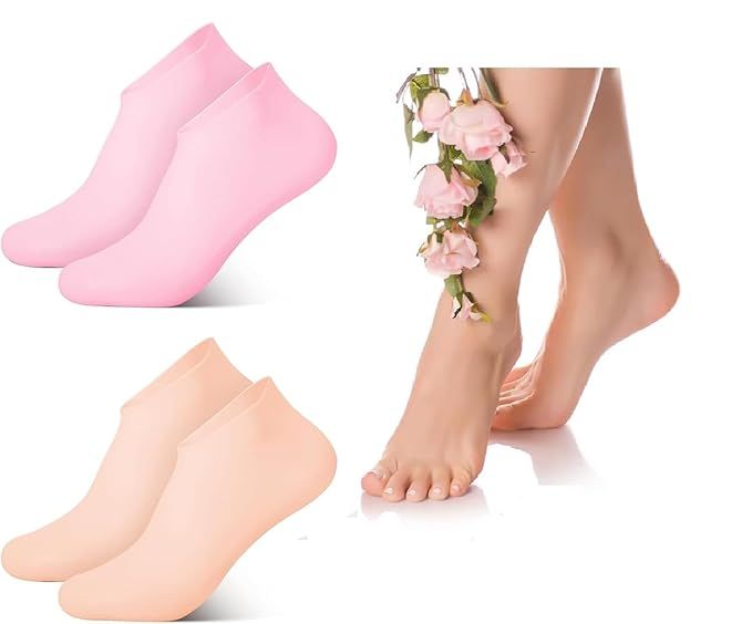 Silicone Moisturizing Gel Socks – Soft, Nourishing & Foot Care Solution 4 Smart Home, Kitchen & Everyday Gadgets | XTylr Silicone Moisturizing Gel Socks – Soft, Nourishing & Foot Care Solution - Image 4