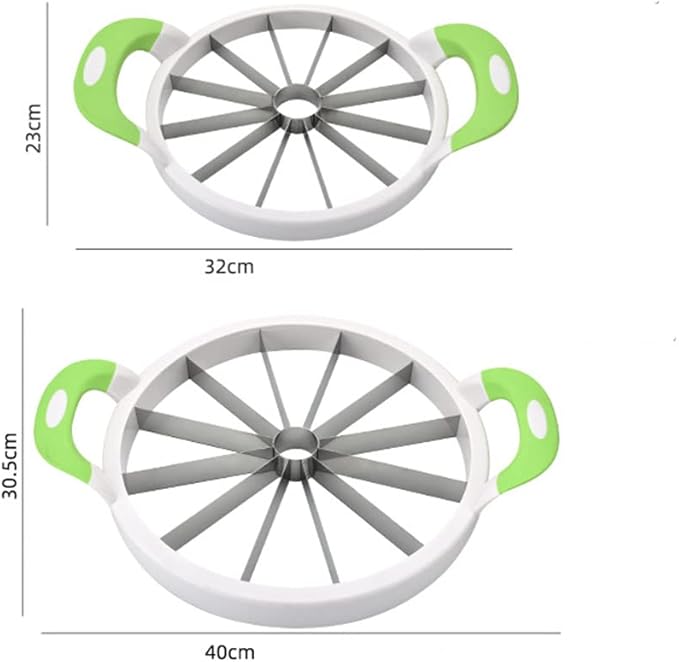 Extra Large Watermelon Cutter Slicer Tool, Stainless Steel (Big Size) 2 Smart Home, Kitchen & Everyday Gadgets | XTylr Extra Large Watermelon Cutter Slicer Tool, Stainless Steel (Big Size) - Image 2