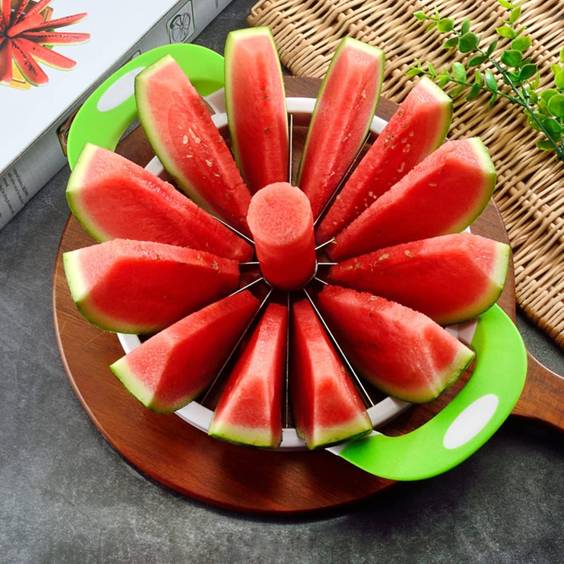 Extra Large Watermelon Cutter Slicer Tool, Stainless Steel (Big Size) 4 Smart Home, Kitchen & Everyday Gadgets | XTylr Extra Large Watermelon Cutter Slicer Tool, Stainless Steel (Big Size) - Image 4