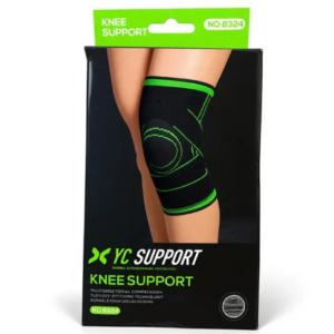 Adjustable Knee Support Brace – Pressurized Fitness Sports Knee Pad for Pain Relief