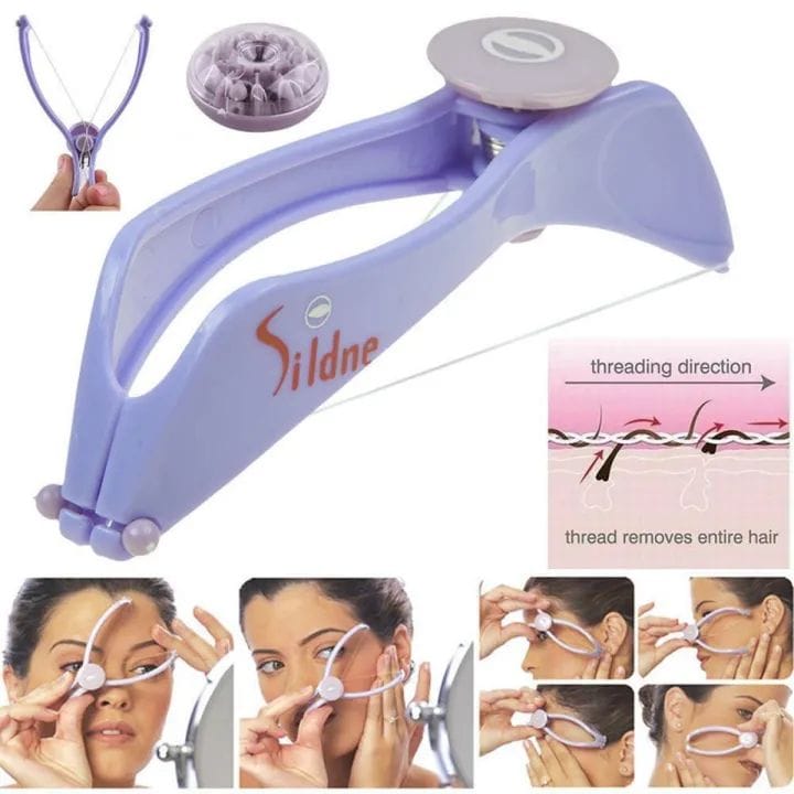 Slique Manual Hair Threading Epilator – Painless Facial Hair Removal Tool for Women 5 Smart Home, Kitchen & Everyday Gadgets | XTylr Slique Manual Hair Threading Epilator – Painless Facial Hair Removal Tool for Women - Image 5