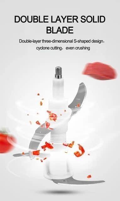 3L Electric Meat Grinder and Food Chopper 1800W – Stainless Steel Multi-Function Kitchen Processor 6 Smart Home, Kitchen & Everyday Gadgets | XTylr 3L Electric Meat Grinder and Food Chopper 1800W – Stainless Steel Multi-Function Kitchen Processor - Image 6