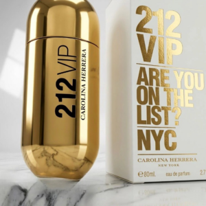 Carolina Herrera 212 VIP Women Perfume 80ml – Glamorous Amber Vanilla Long-Lasting Fragrance