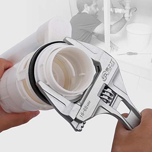 Heavy-Duty Multi-Function Adjustable Pipe Wrench (6–68mm) – Durable Alloy Grip Tool for Plumbing and Repairs 3 Smart Home, Kitchen & Everyday Gadgets | XTylr Heavy-Duty Multi-Function Adjustable Pipe Wrench (6–68mm) – Durable Alloy Grip Tool for Plumbing and Repairs - Image 3