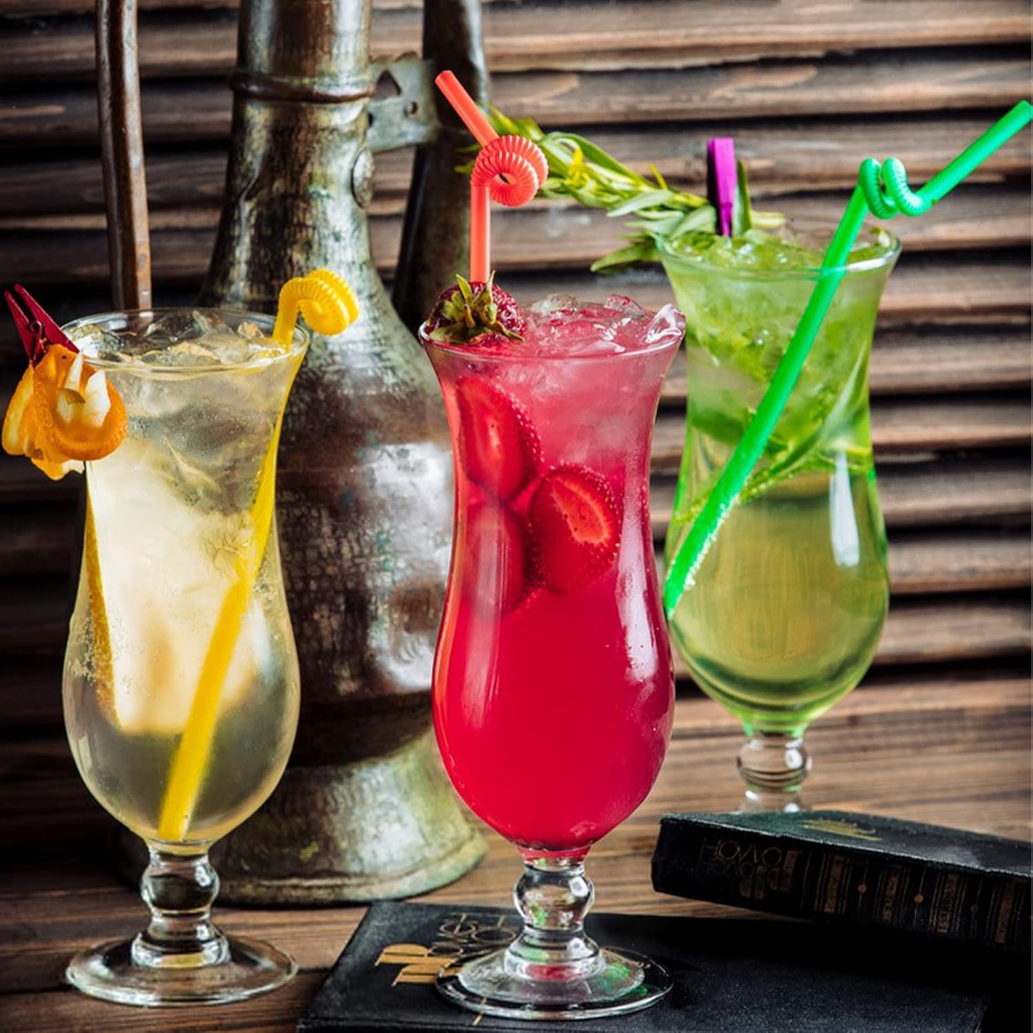 Flexible Colorful Plastic Straws Pack (100 Pcs) – Food-Grade Reusable Party Straws 2 Smart Home, Kitchen & Everyday Gadgets | XTylr Flexible Colorful Plastic Straws Pack (100 Pcs) – Food-Grade Reusable Party Straws - Image 2