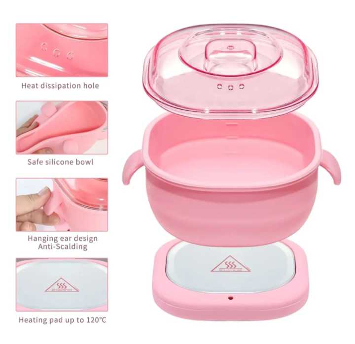 TOLSEN 3-in-1 Electric Silicone Wax Heater – 400ml Compact Wax Warmer for Gentle Hair Removal and Paraffin Skincare 5 Smart Home, Kitchen & Everyday Gadgets | XTylr TOLSEN 3-in-1 Electric Silicone Wax Heater – 400ml Compact Wax Warmer for Gentle Hair Removal and Paraffin Skincare - Image 5