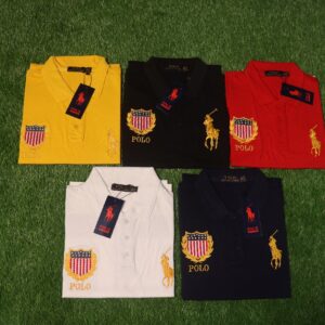 Men’s Polo Republica Embroidered Fleece Jogger – Pony and USA Logo Premium Comfort Wear