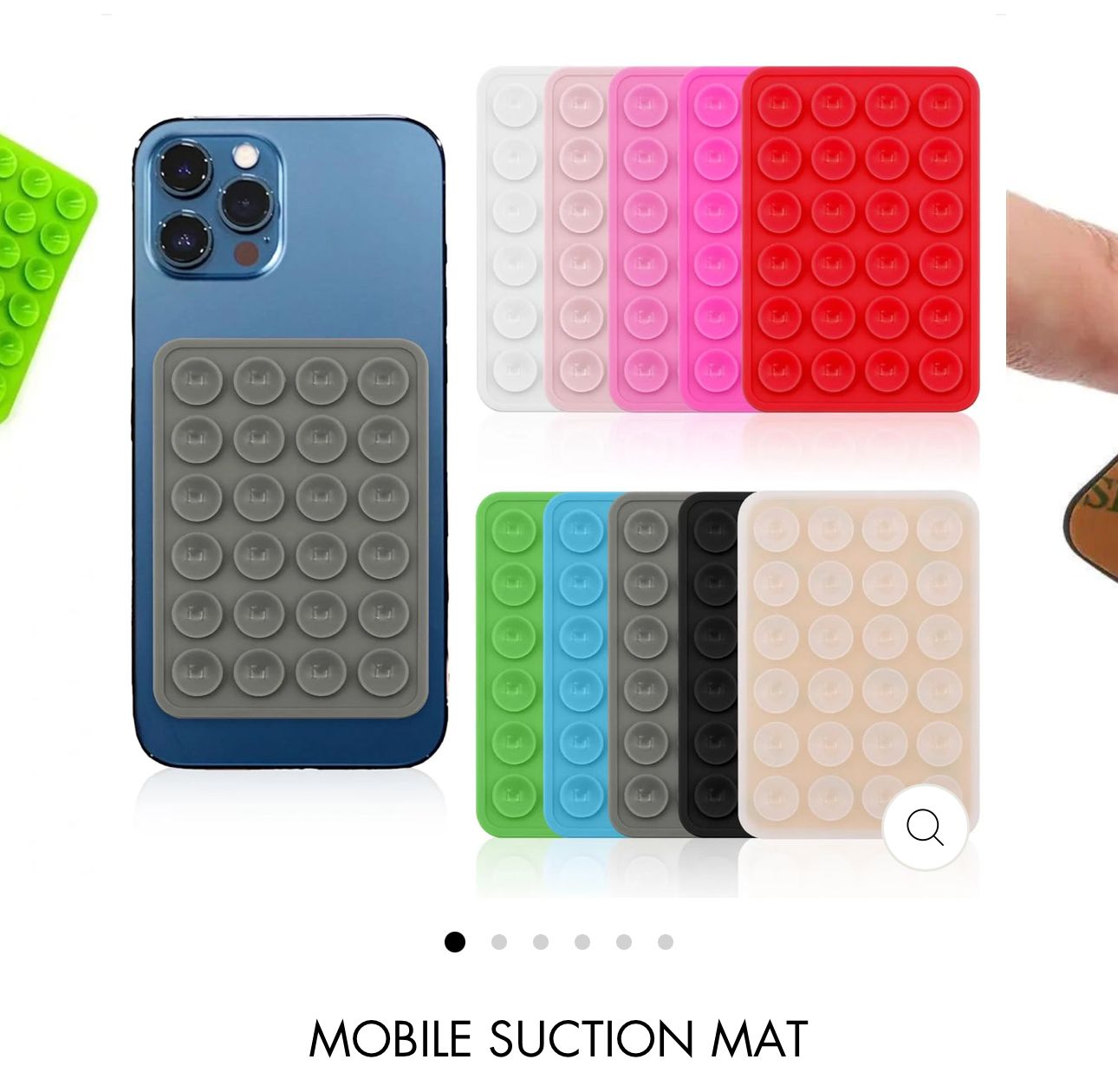 Silicone Suction Pad Phone Holder – Self-Adhesive Multi-Surface Mobile Mount with Strong Grip (24 Suction Cups) 6 Smart Home, Kitchen & Everyday Gadgets | XTylr Silicone Suction Pad Phone Holder – Self-Adhesive Multi-Surface Mobile Mount with Strong Grip (24 Suction Cups) - Image 6