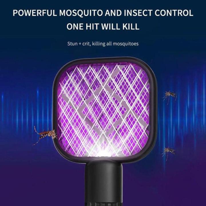 Mini USB Electric Mosquito Swatter with UV Light – Portable Insect Killer Racket and Bug Trap Lamp 3 Smart Home, Kitchen & Everyday Gadgets | XTylr Mini USB Electric Mosquito Swatter with UV Light – Portable Insect Killer Racket and Bug Trap Lamp - Image 3