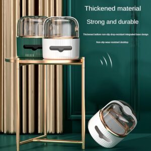 Modern Desktop Organizer with Tissue Box Holder – Multi-Function Storage Dispenser for Home and Office