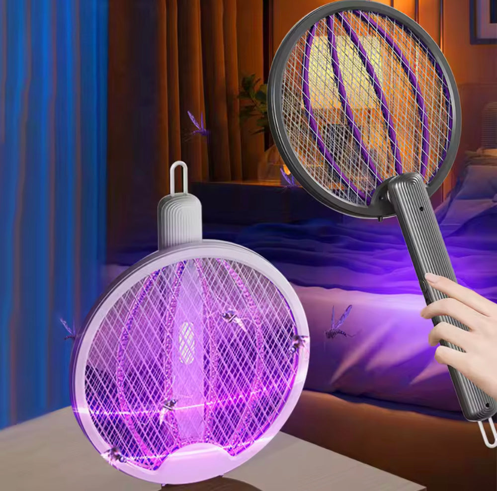 Electric Mosquito Killer Racket | Rechargeable Bug Zapper Swatter for Home 3 Smart Home, Kitchen & Everyday Gadgets | XTylr Electric Mosquito Killer Racket | Rechargeable Bug Zapper Swatter for Home - Image 3
