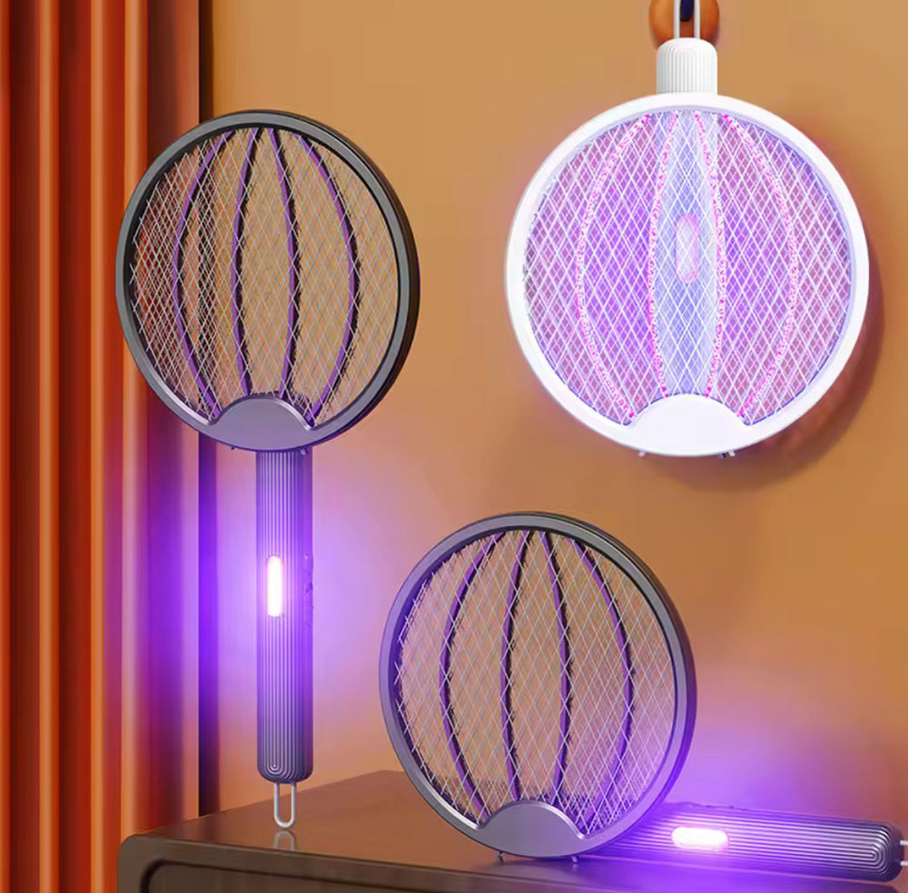 Electric Mosquito Killer Racket | Rechargeable Bug Zapper Swatter for Home 2 Smart Home, Kitchen & Everyday Gadgets | XTylr Electric Mosquito Killer Racket | Rechargeable Bug Zapper Swatter for Home - Image 2