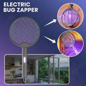 Electric Mosquito Killer Racket | Rechargeable Bug Zapper Swatter for Home