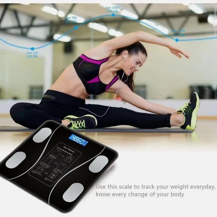Smart Bluetooth Body Fat Scale | Digital Weight & Body Composition Analyzer with App 5 Smart Home, Kitchen & Everyday Gadgets | XTylr Smart Bluetooth Body Fat Scale | Digital Weight & Body Composition Analyzer with App - Image 5