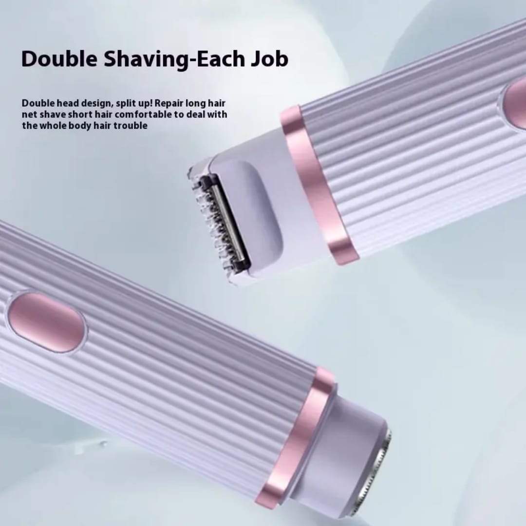 2 in 1 Women's Electric Shaver & Hair Remover | Wet & Dry Facial and Body Trimmer 5 Smart Home, Kitchen & Everyday Gadgets | XTylr 2 in 1 Women's Electric Shaver & Hair Remover | Wet & Dry Facial and Body Trimmer - Image 5