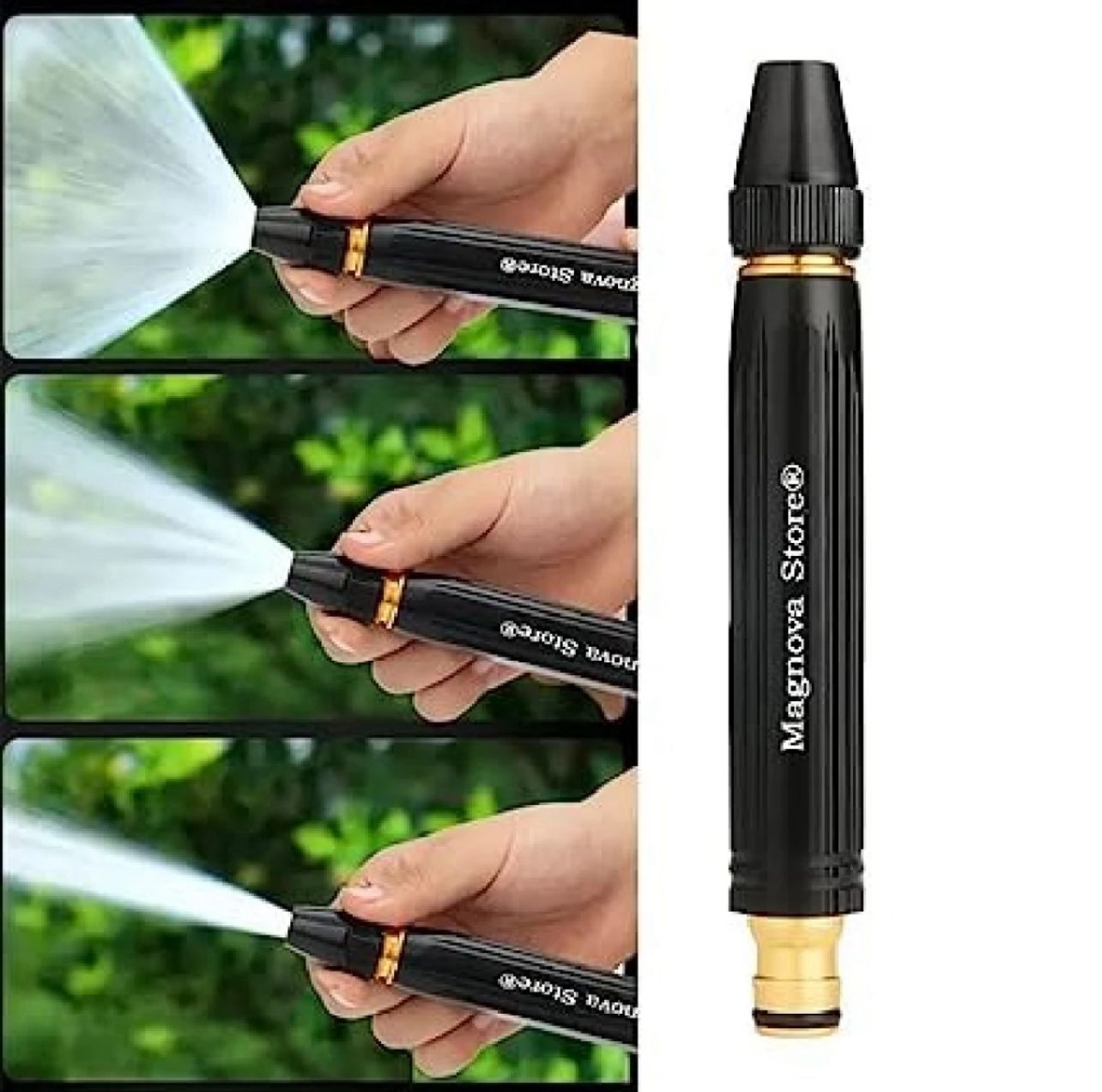 High Pressure Water Spray Gun & Hose Nozzle | Adjustable Car Wash & Garden Sprayer 2 Smart Home, Kitchen & Everyday Gadgets | XTylr High Pressure Water Spray Gun & Hose Nozzle | Adjustable Car Wash & Garden Sprayer - Image 2
