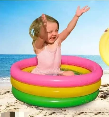Intex Sunset Glow Baby Pool for Kids | Inflatable Toddler Swimming & Splash Pool 2 Smart Home, Kitchen & Everyday Gadgets | XTylr Intex Sunset Glow Baby Pool for Kids | Inflatable Toddler Swimming & Splash Pool - Image 2