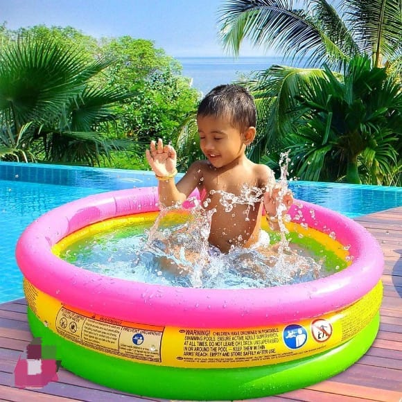 Intex Sunset Glow Baby Pool for Kids | Inflatable Toddler Swimming & Splash Pool 4 Smart Home, Kitchen & Everyday Gadgets | XTylr Intex Sunset Glow Baby Pool for Kids | Inflatable Toddler Swimming & Splash Pool - Image 4